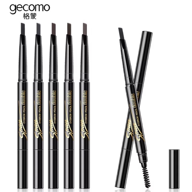 GECOM Pencil Alis Eyebrow Pencil Paint Soft Smooth