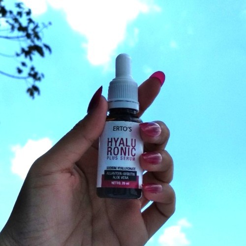 [ORI] Serum Wajah Anti Penuaan Dini dengan Hyaluronic Acid Plus Aloevera Hydrating Whitening dan Anti Aging - BPOM 20 ML