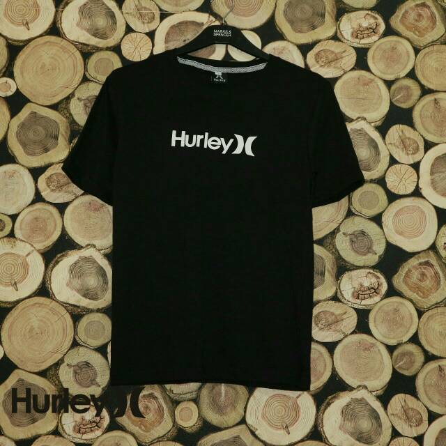 Kaos anak tanggung hurley hitam