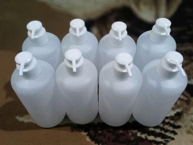Botol Plastik Hdpe Tutup Pump Ukuran 500 Ml