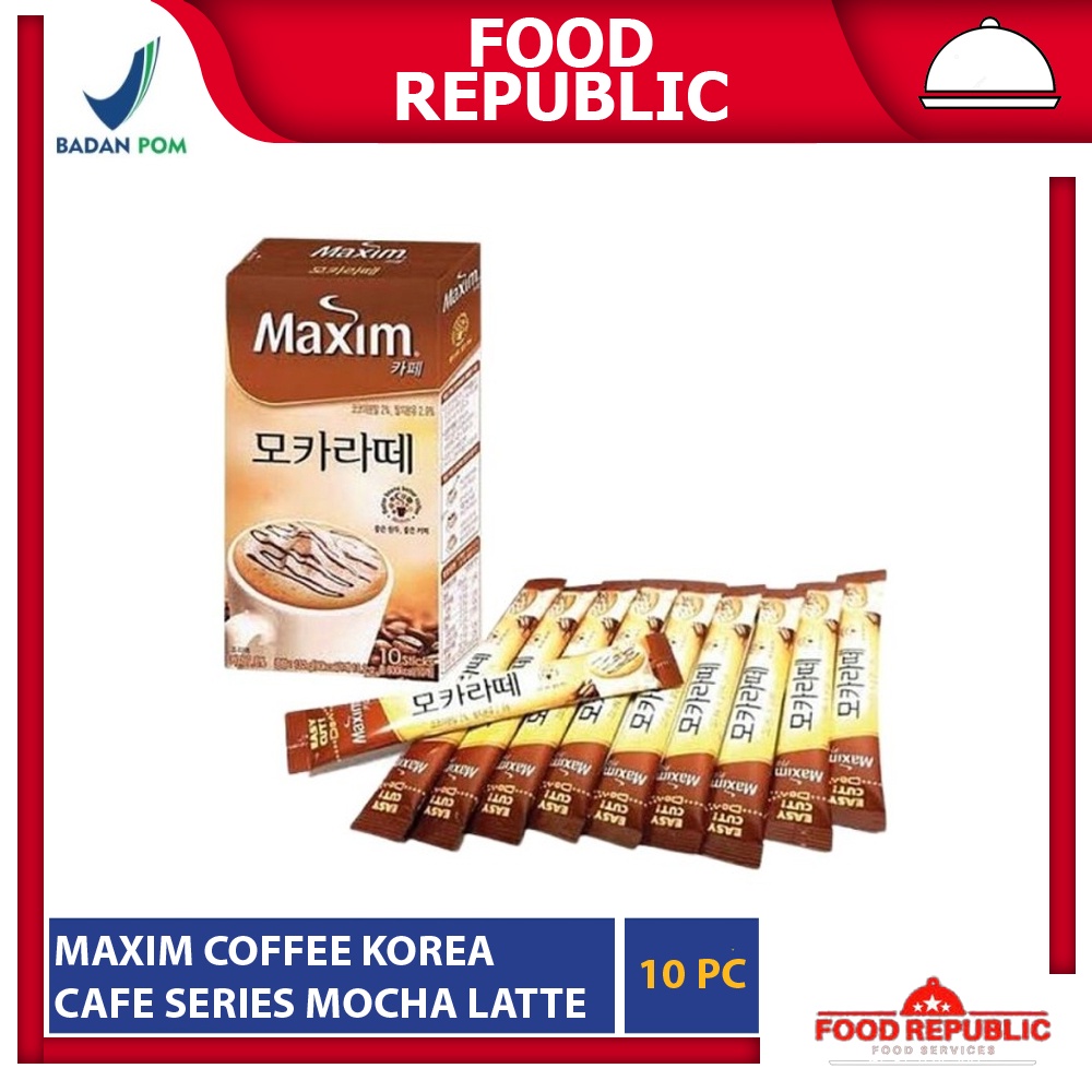 MAXIM COFFEE 10 PC CAFE SERIES KOPI MIX KOREA INSTANT KOREAN FAV HALAL