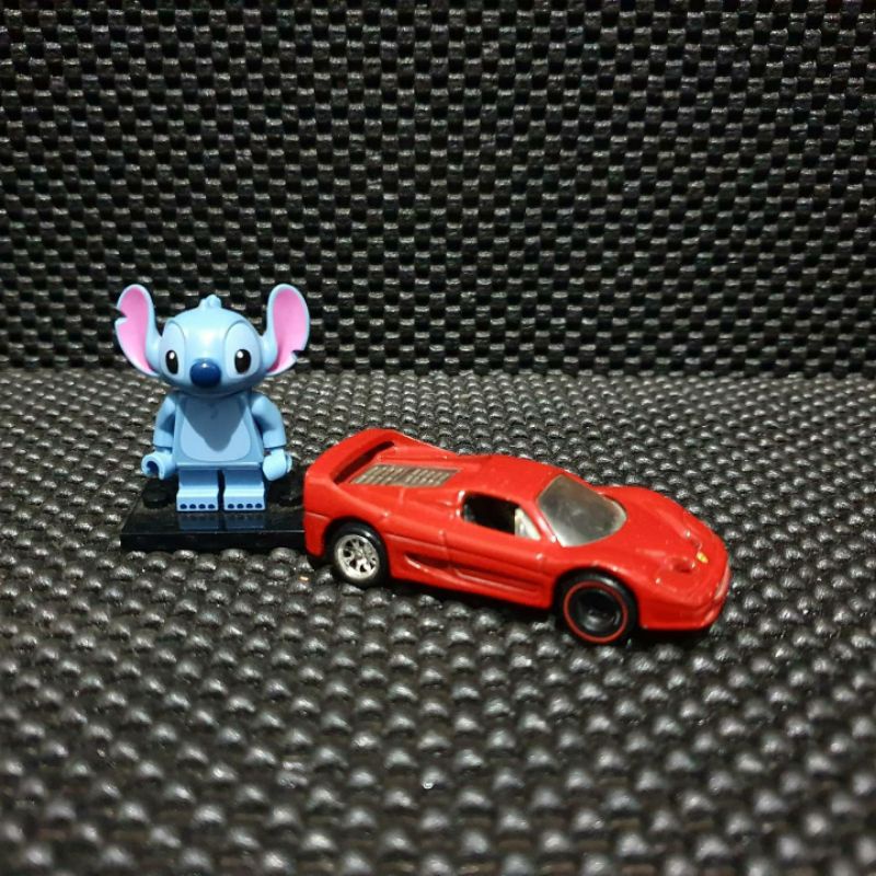 Hot wheels Ferrari F50 Merah ban karet