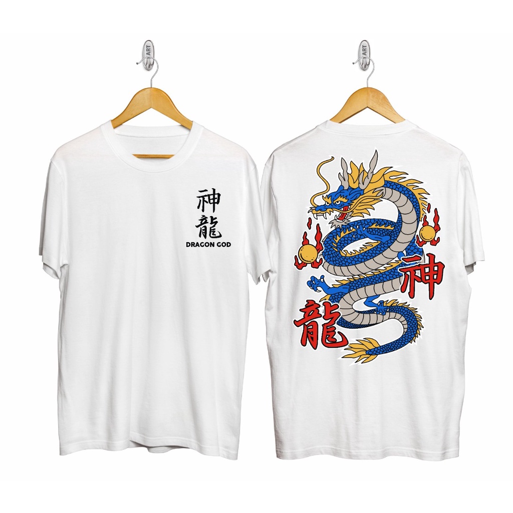 BAJU KAOS PREMIUM / KAOS DISTRO NAGA / KAOS SAMURAI