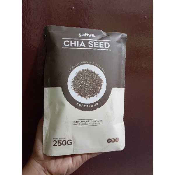 

Organic chia seed 250 gr #Batam