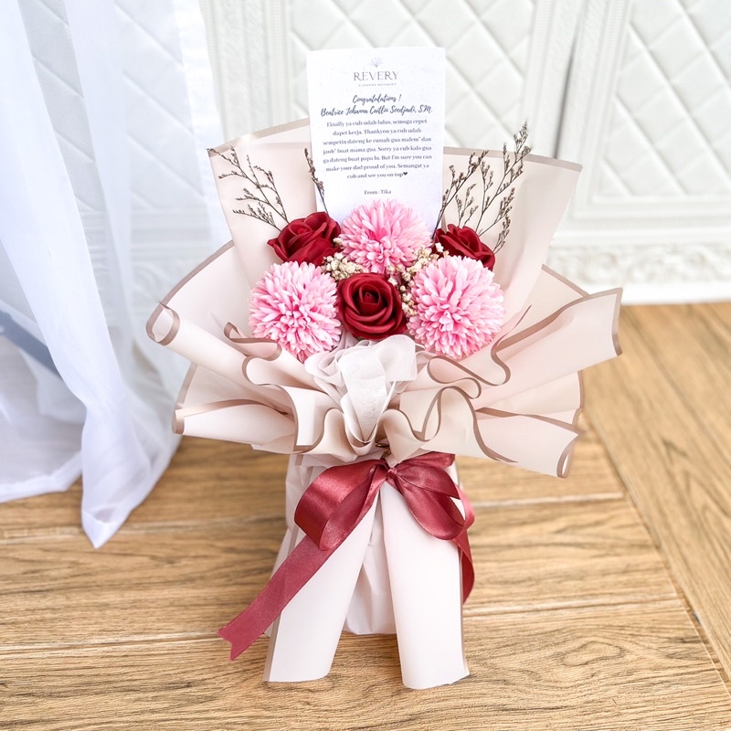 buket bunga palsu - buket hadiah ulang tahun murah