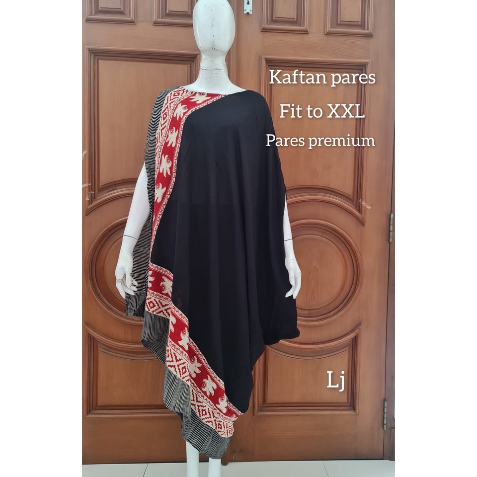 Kaftan paris Asimetris batik solo