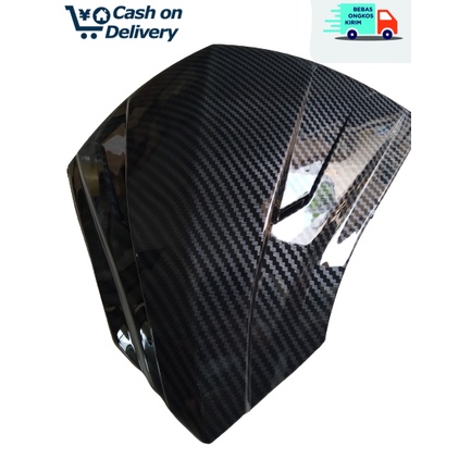 KARBON Visor Honda All New Beat FI ESP terbaru 2015 - 2016