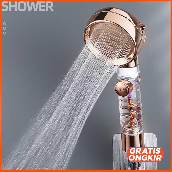 Kepala Shower Mandi Transparent BR-2313