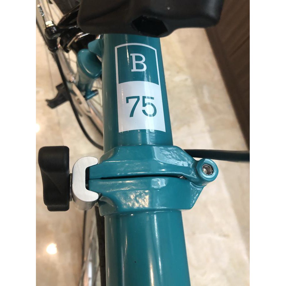 Brompton b75 water blue 2020 NEW sepeda lipat (SOLD)