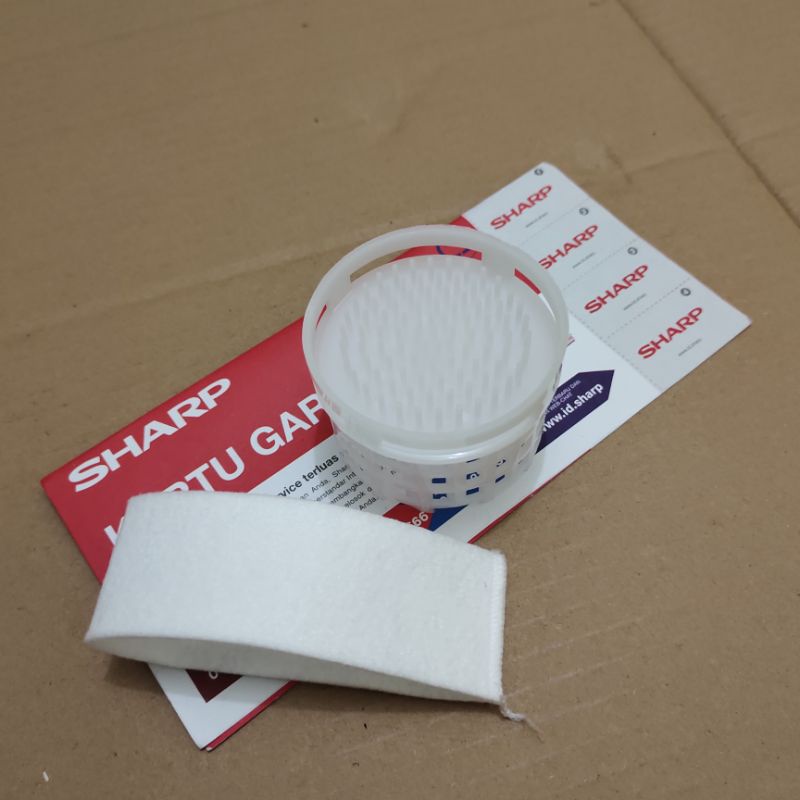 filter air masuk mesin cuci sharp 2 tabung original