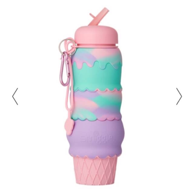 Smiggle bottle silicon ice cream
