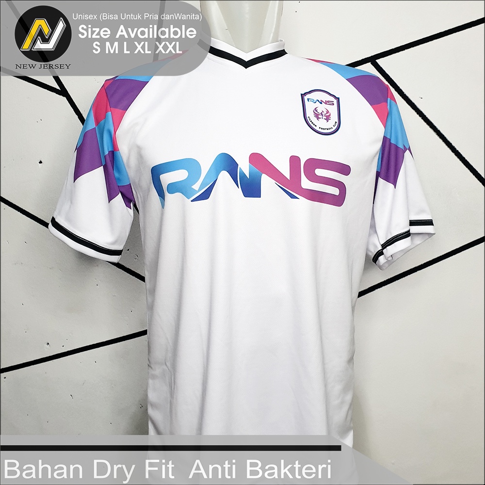 ( NEW JERSEY ) KAOS BAJU JERSEY RANS CILEGON FC 2021 TERBARU JERSEY RANS CILEGON FC 2021 V1