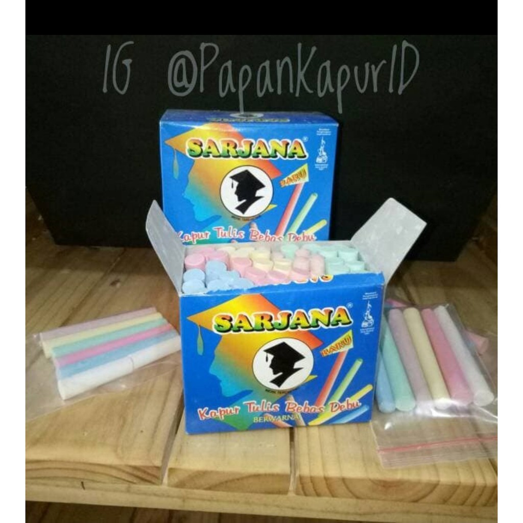 

MENARIK Kapur Tulis Merk Sarjana Berkualitas