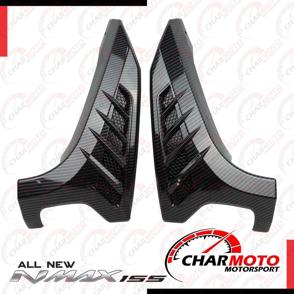 COVER TUTUP SEIN DEPAN NMAX 2020 CARBON-CHARMOTO