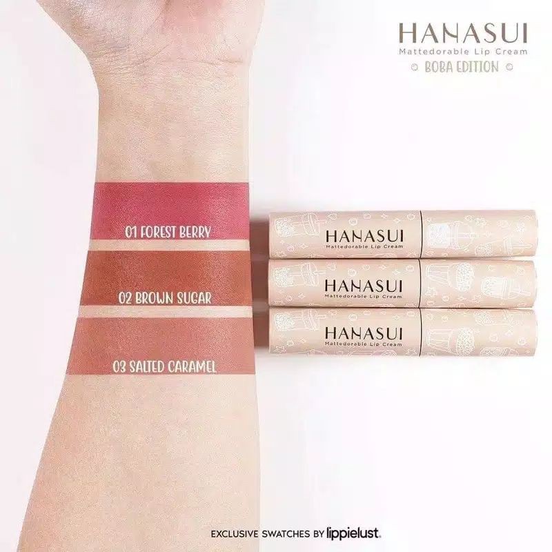 Hanasui Mattedorable Lip Cream | Boba Edition | Lipcream