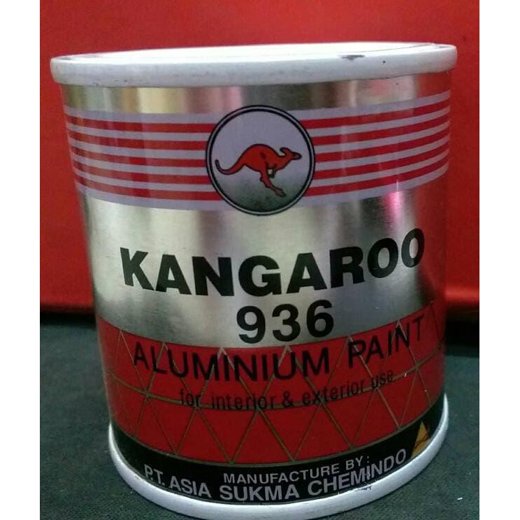 

Siap Kirim Cat Warna Silver Aluminium Kangaroo 936 1 Kg / Cat Minyak Besi Diminati Banget