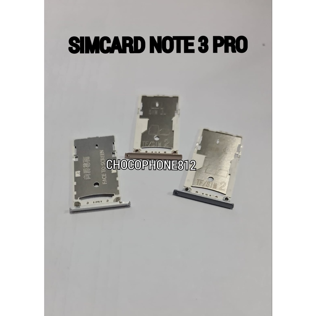 Slot Sim Card Note 3 Pro Slot Sim Tray Redmi Note 3 Pro Simtray Xiaomi Original