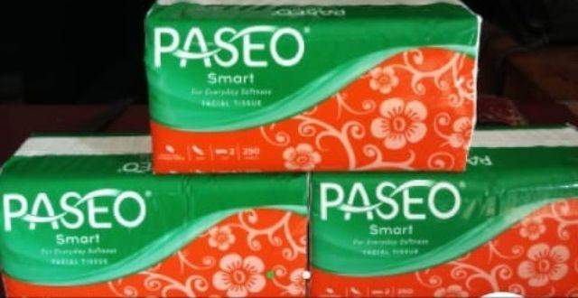 Tissue Paseo Smart 250 Lembar 2 Ply Khusus Ojek