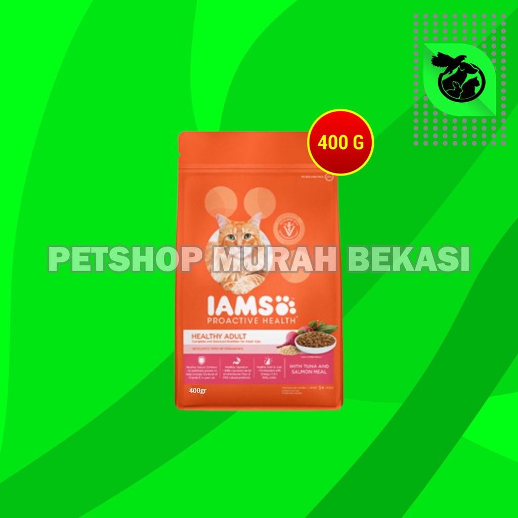 Makanan Kering Kucing IAMS Dry Cat Food Adult Proactive Health 400 Gr