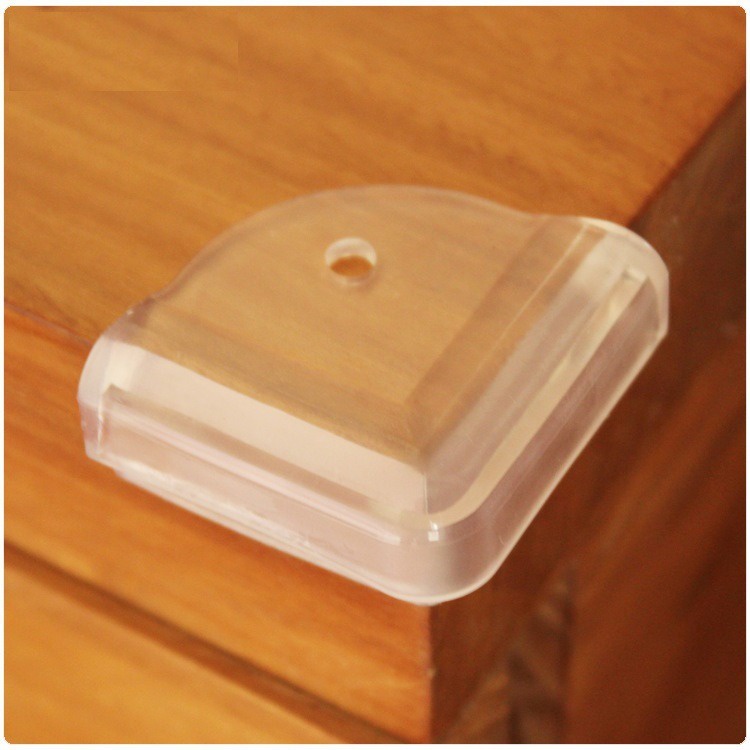 1 PCS Silicone Bumper Pinggiran Tepi Meja Pengaman Siku Sudut Meja Penahan Benturan Bayi Edge Corner Guard Protector Lucu Anjing Beruang Kotak Elegan