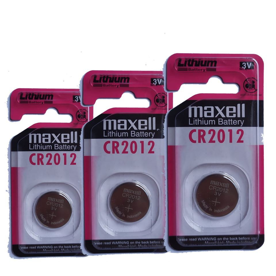 Baterai Original battery maxell Cr2012