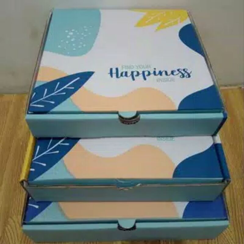 Box hampers &quot; HAPPINESS &quot;. | box baju | box packing | kardus pizza™