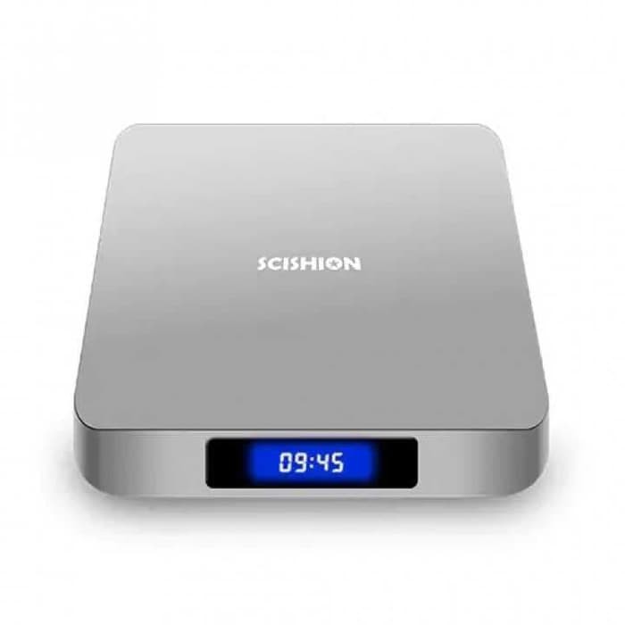 Promo SCISHION AI One RAM 4GB ROM 32GB Voice Control Android 8.1 TV Box Murah