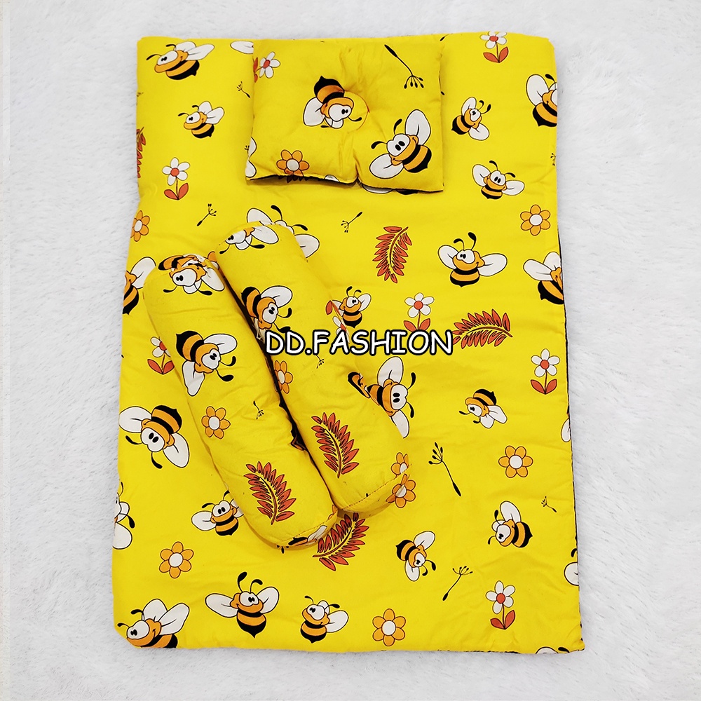 KASUR BAYI NEWBORN 1SET LENGKAP MURAH