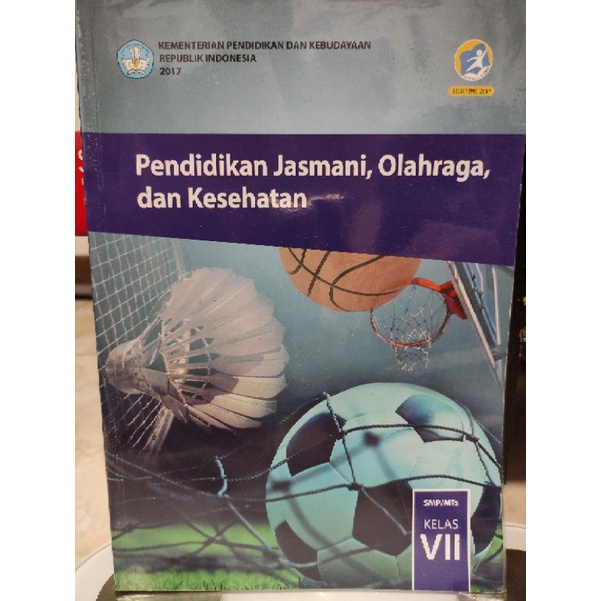 

Buku Pelajaran Pendidikan Jasmani, Olahraga, dan Kesehatan kelas VII