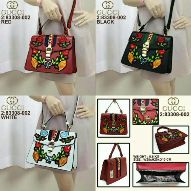 TAS GUCCI FLOWER 83308