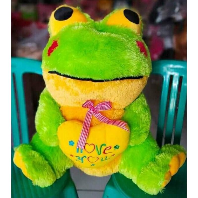 BONEKA KEROPI JUMBO LOVE BESAR MAINAN