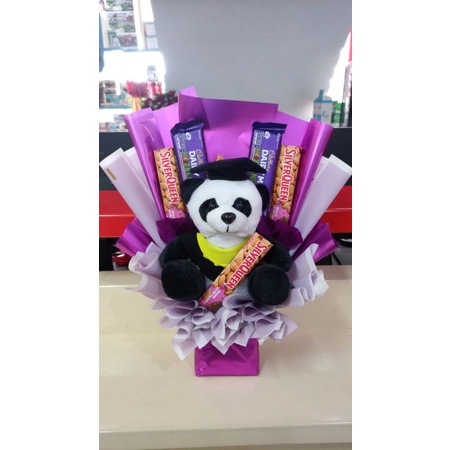 

Buket Coklat+BonekaGraduation
