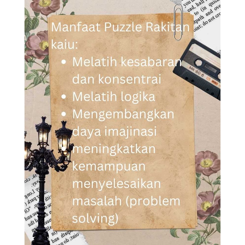 Puzzle Edukasi 3D Kayu / 3D Wooden puzzle DIY Model / Pesawat / Helikopter / Mobil Polisi / Naga