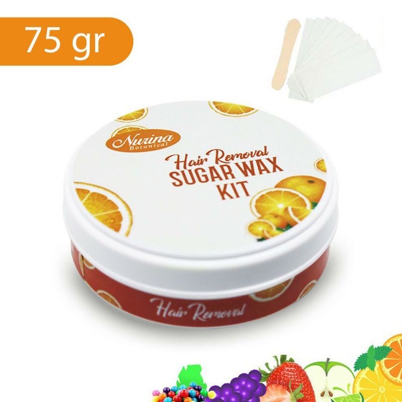 SUGAR WAX WAXING SET 75gr / PENGHILANG BULU