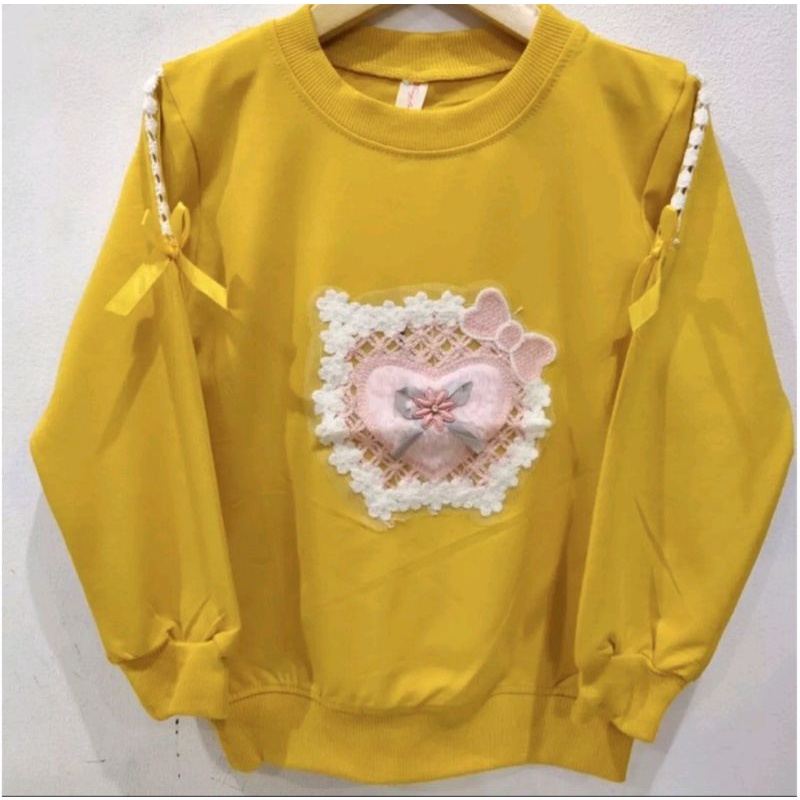 SWEATER ANAK PEREMPUAN IMPORT USIA 4-11 TAHUN - SWEATER ANAK IMPORT