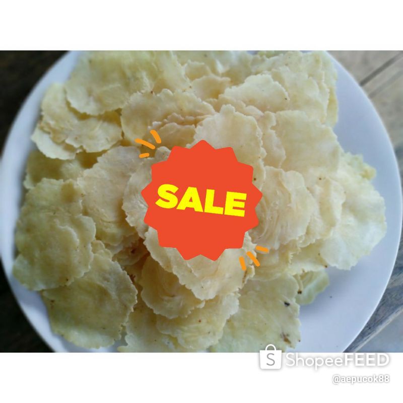 

Emping Menes Asli tanpa campuran