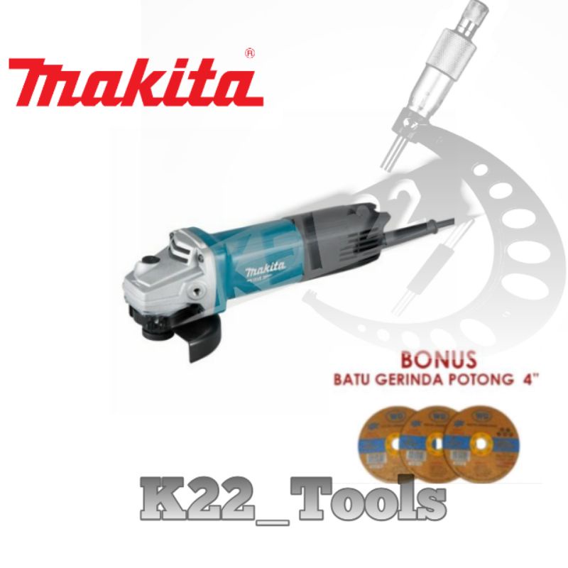 MESIN GRINDA TANGAN 4" MAKITA M9513B / ANGLE GRINDER MAKITA M9513B