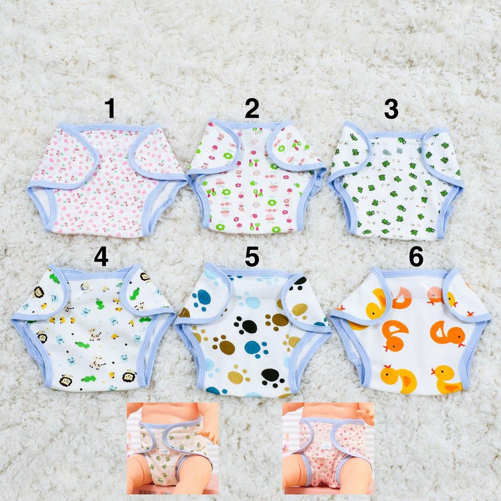 LID079 Cloth Diapers (Popok Kain Bayi/ Training Pants) Cotton