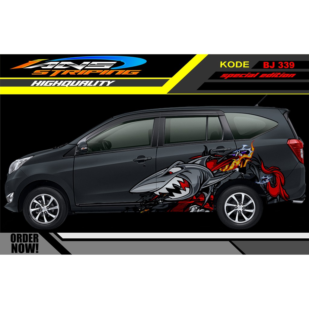 DECAL STICKER MOBIL SIGRA, CALYA / STICKER MOBIL / VARIASI STICKER MOBIL