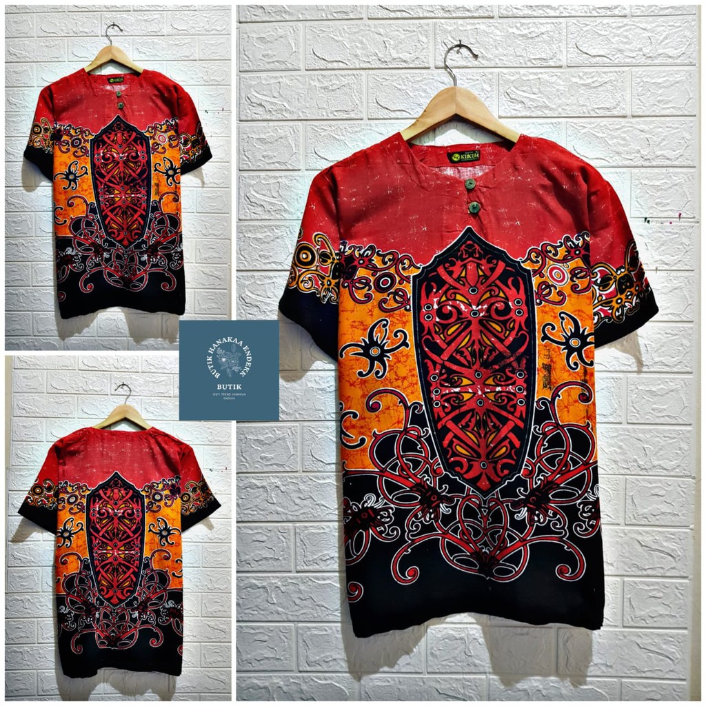 TERBARU SPESIAL Baju Bali Dayak Tameng Pria/Wanita (Unisex) - Baju Bali - Baju Barong -. Baju Casual