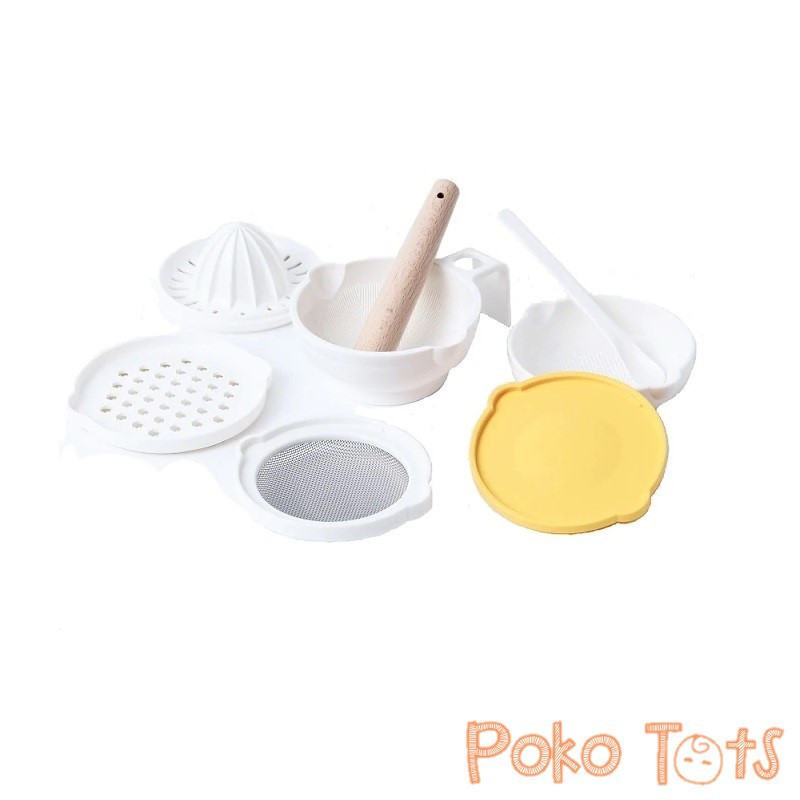 Pigeon Home Baby Food Maker Set Penghalus dan Pengolah Makanan Bayi