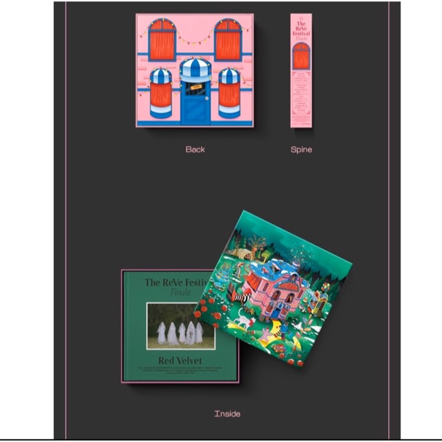 Ready Stock Red Velvet Album Finale Version Scrapbook Version SEALED