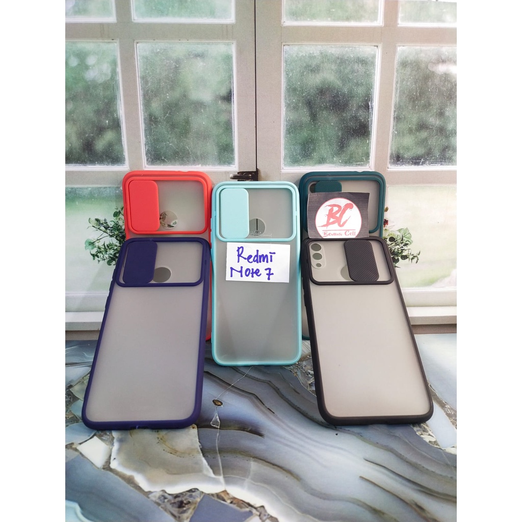 REDMI 9, REDMI NOTE 7 - CASE SLIDE PROTECTION CAMERA CASE SLIDING KAMERA XIAOMI - BC