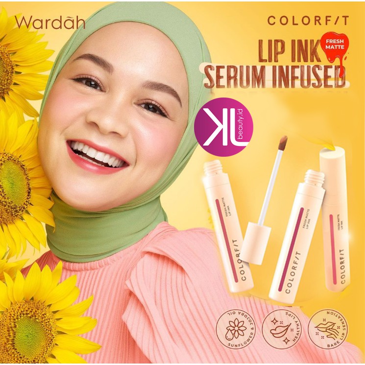 TERBARU Wardah Colorfit Fresh Matte Lip Ink