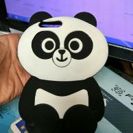 Case Silicone 3D Iphone 7 / 7G / 7S Ukuran 4.7 Inch Cute Panda 4D / Softcase / Karakter / Casing