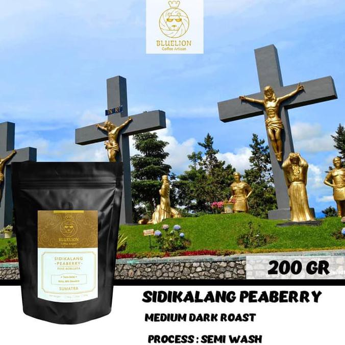 

Kopi Bluelion - Sidikalang Peaberry 200g (Fine Robusta) - BIJI