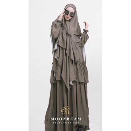 MAGDARA - MOONBEAM - SET GAMIS - KHIMAR SIGNATURE - KHIMAR BASIC - SCARF