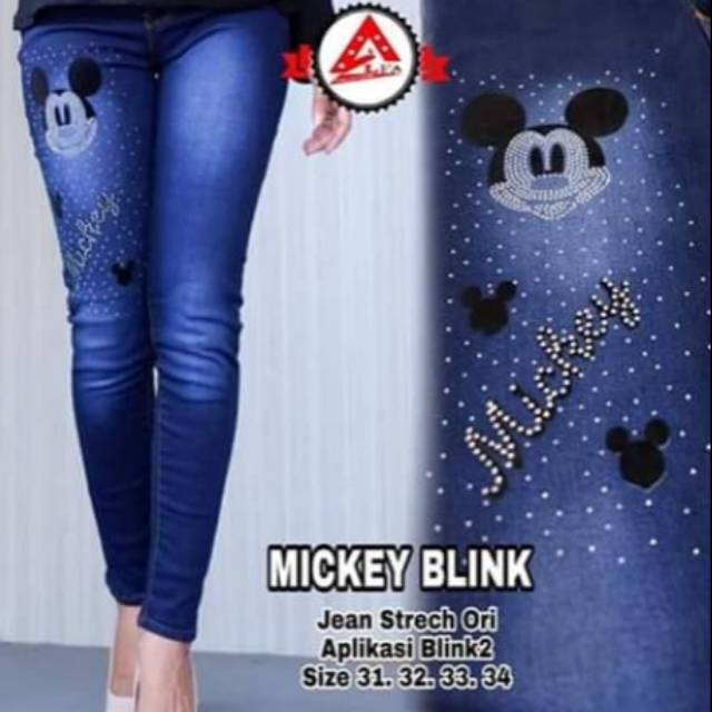 MICKEY BLINK JEANS