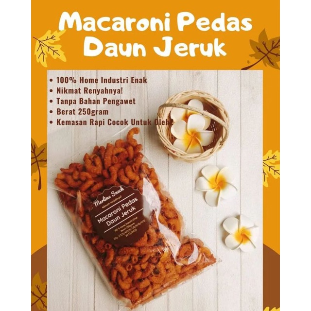 

Macaroni Pedas Daun Jeruk