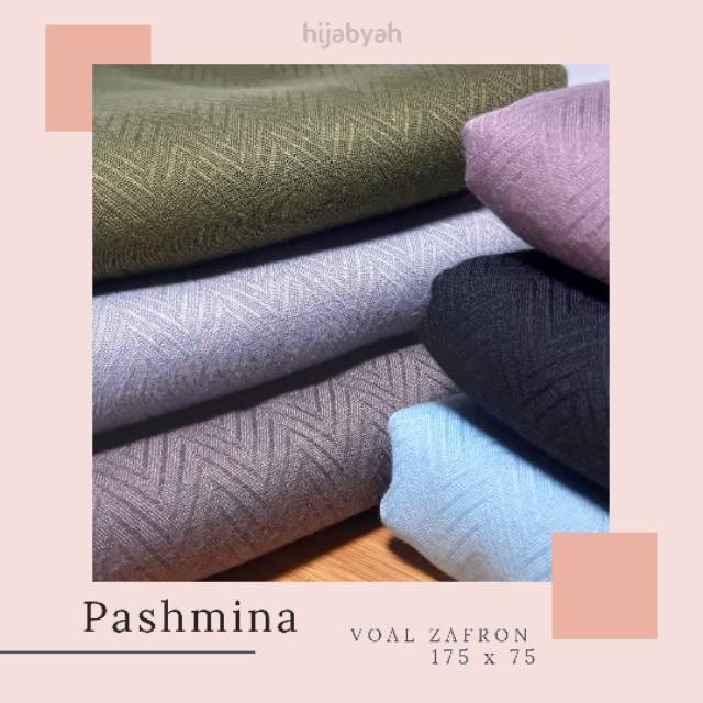 HIJAB VOAL ZAFRON - SEGIEMPAT & PASHMINA (VOL. 2)
